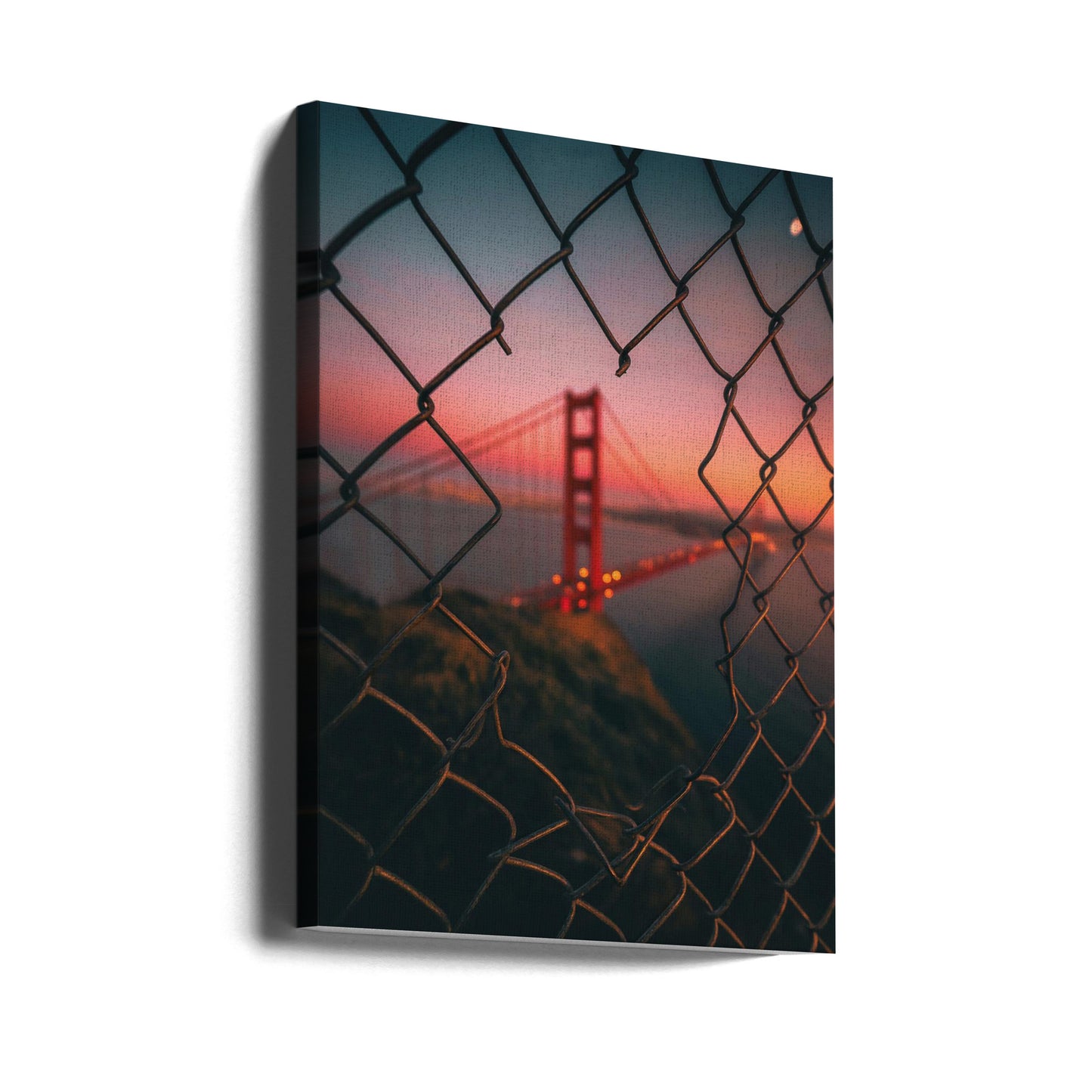 Golden Gate Käfig | Leinwand-Bilder