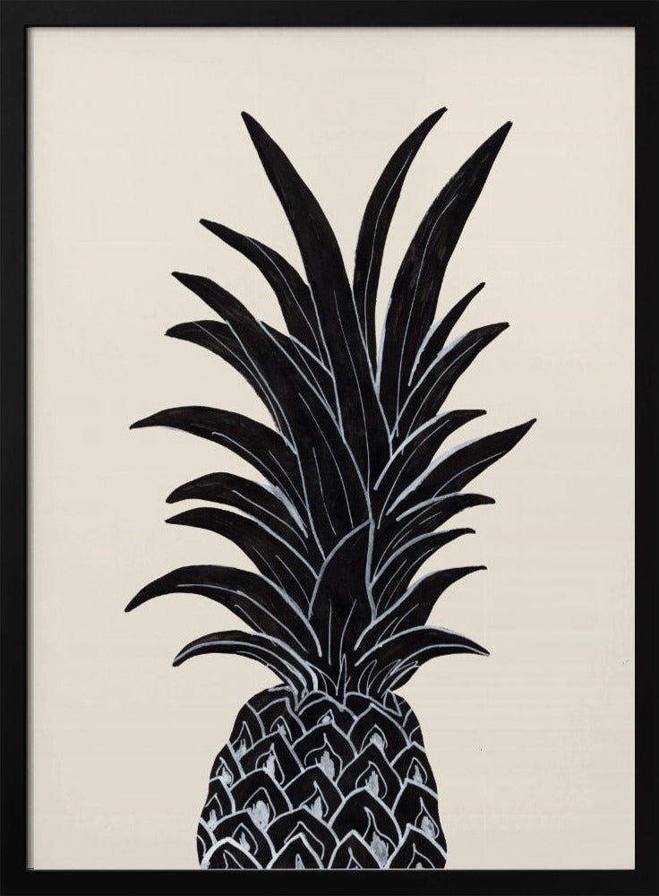 Musta ananas | Julisteet - Taidevedokset
