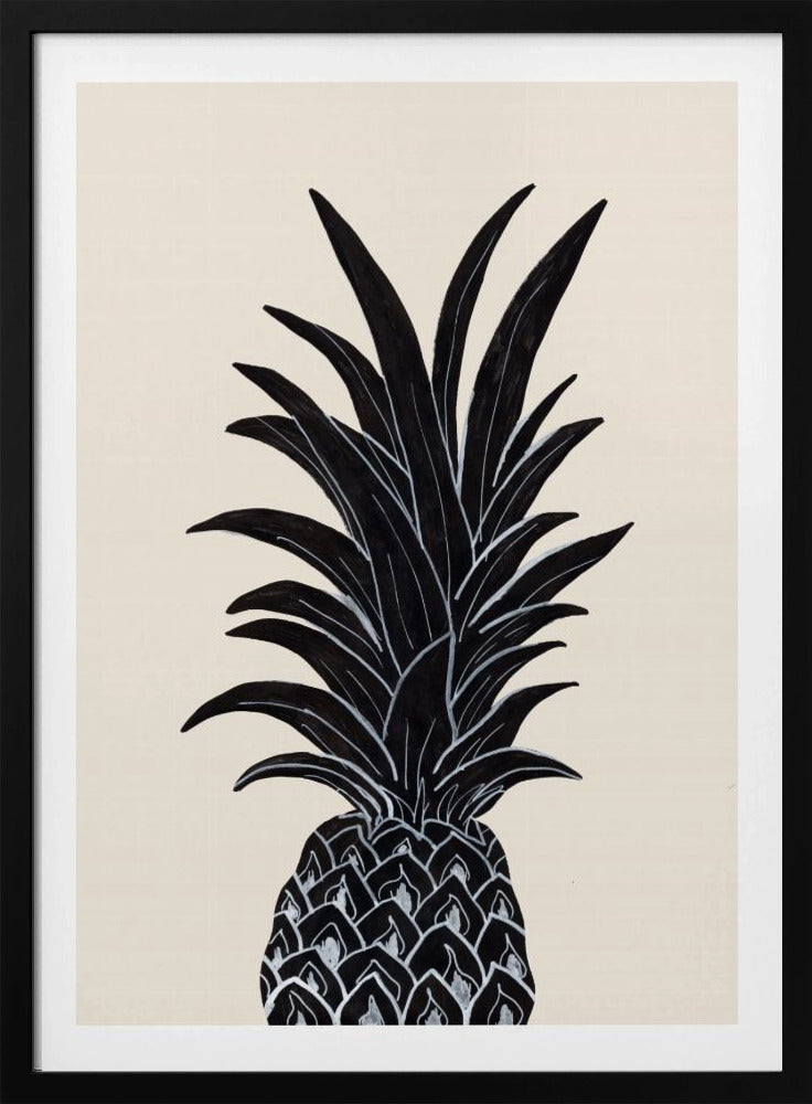 Musta ananas | Julisteet - Taidevedokset