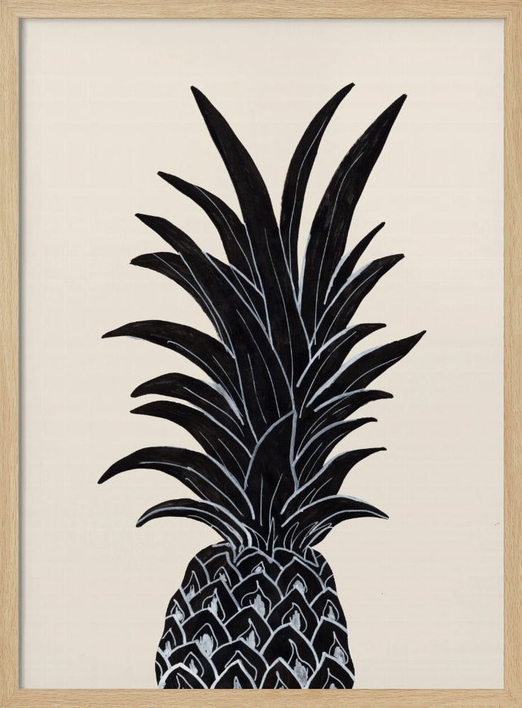 Musta ananas | Julisteet - Taidevedokset