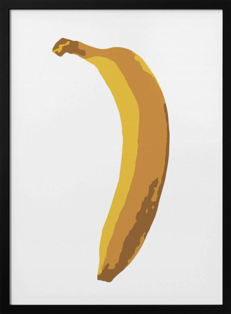Enkelt banan | Plakater - Kunsttryk