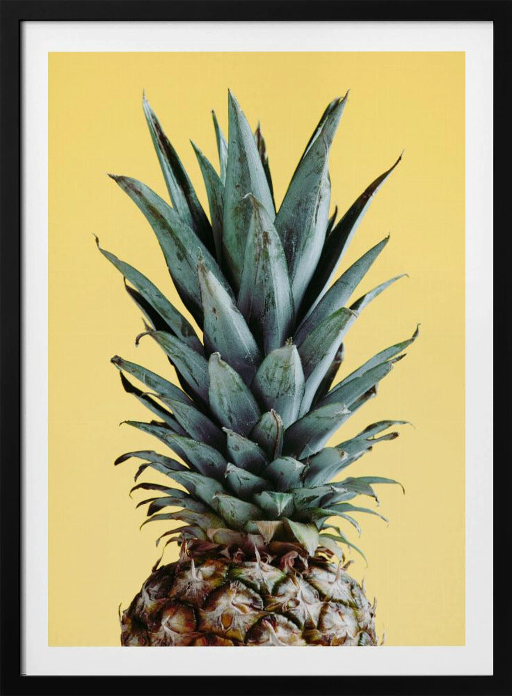 Ananas Gul 01 | Plakater - Kunsttryk