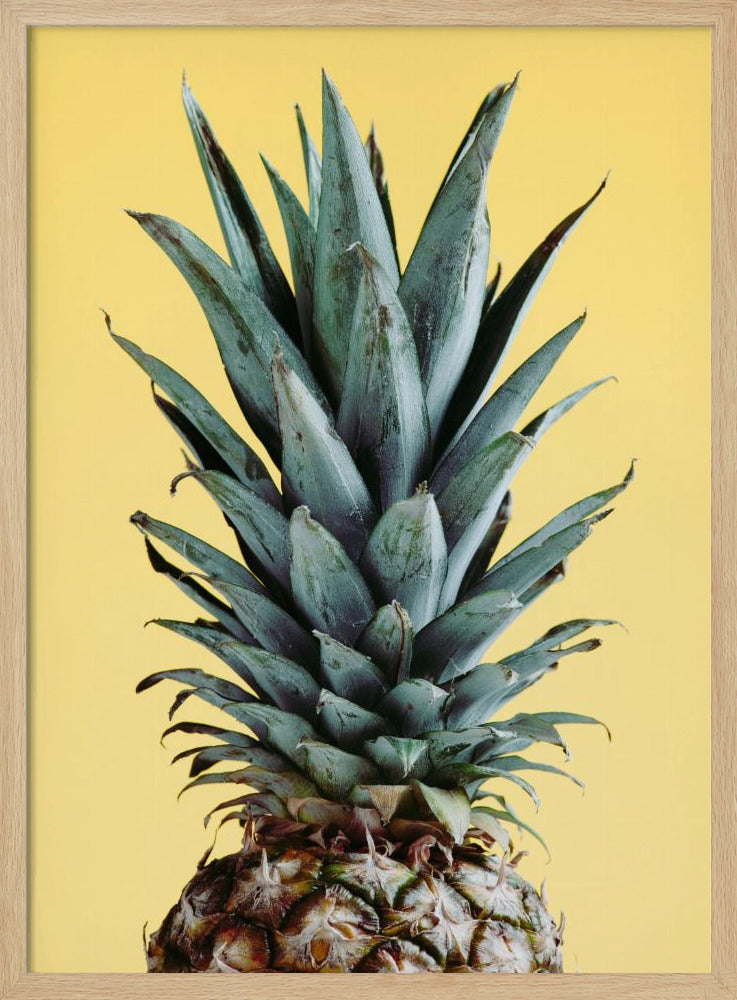 Ananas Gul 01 | Plakater - Kunsttryk