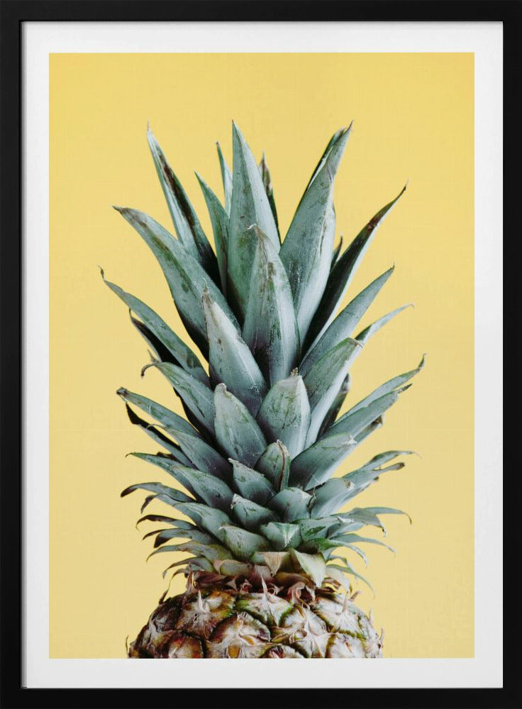 Ananas Keltainen 03 | Julisteet - Taidevedokset