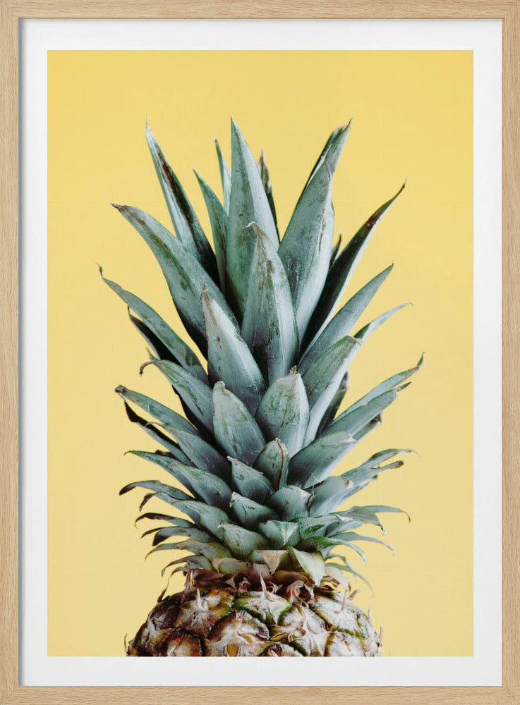 Ananas Keltainen 03 | Julisteet - Taidevedokset