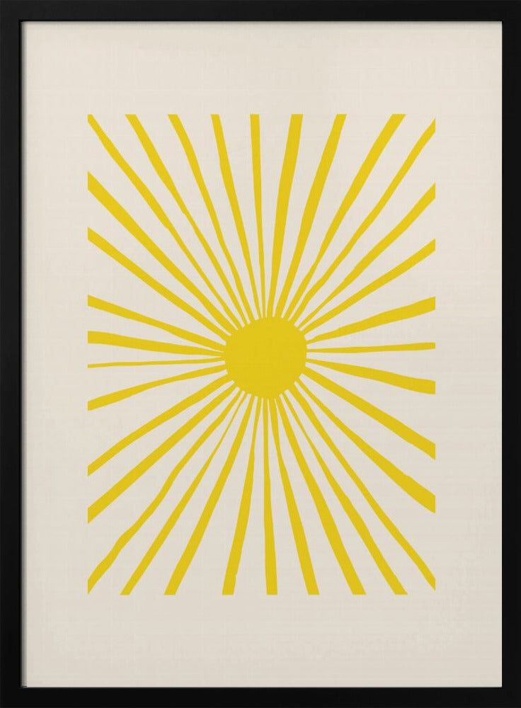Die Sonne | Poster - Kunstdruck