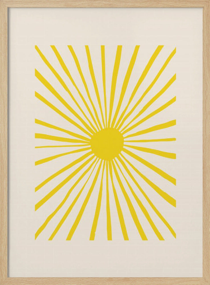 Die Sonne | Poster - Kunstdruck