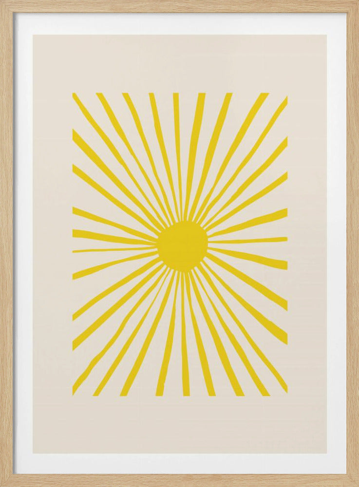 Die Sonne | Poster - Kunstdruck