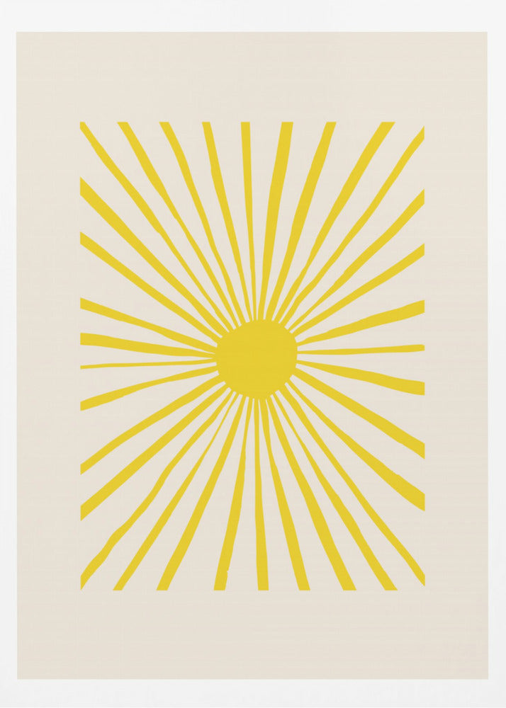 Die Sonne | Poster - Kunstdruck
