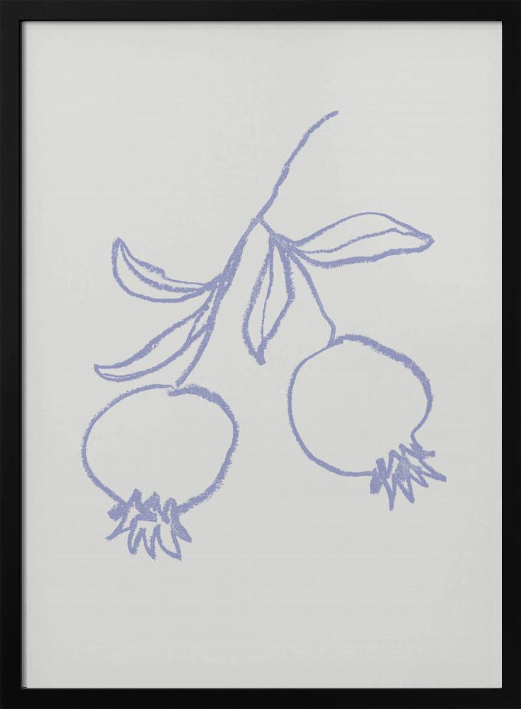 Granatapfel-Flieder | Poster - Kunstdruck