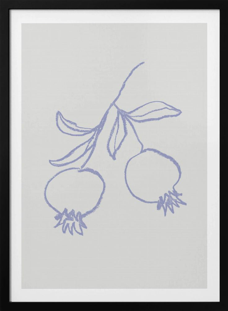 Granatapfel-Flieder | Poster - Kunstdruck