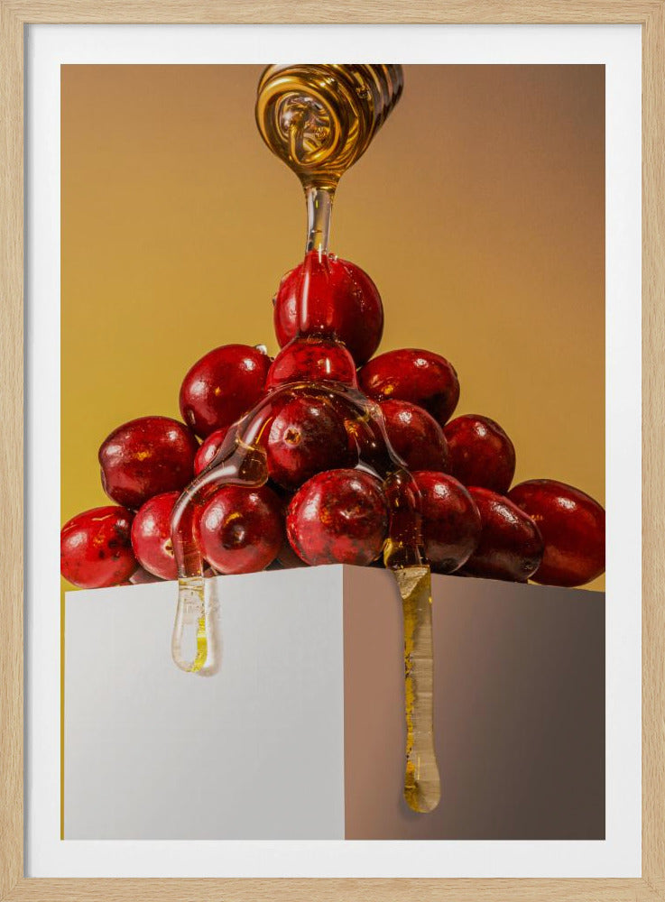 Cranberries with honey | Poster