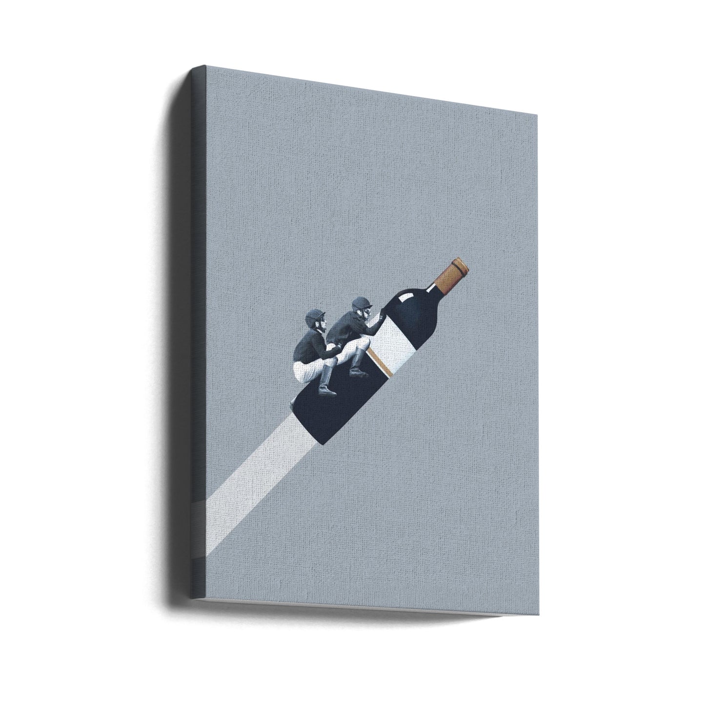 Wij rijden tot in de ochtend | Canvasprints
