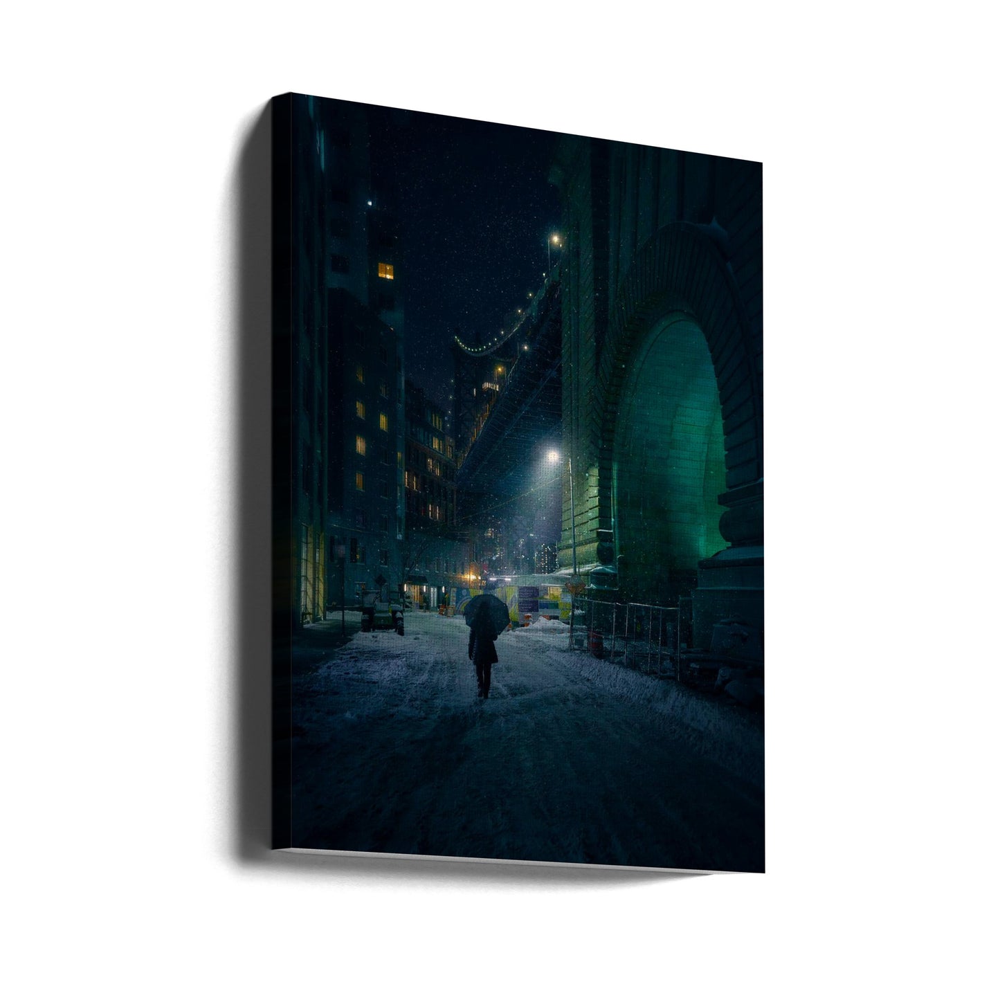 Onder de brug | Canvasprints