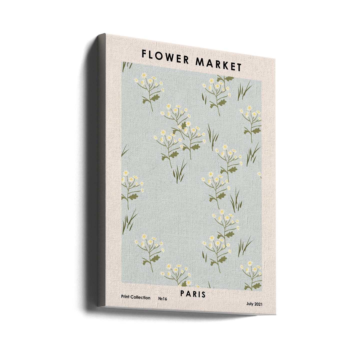Flower Market Paris | Canvas