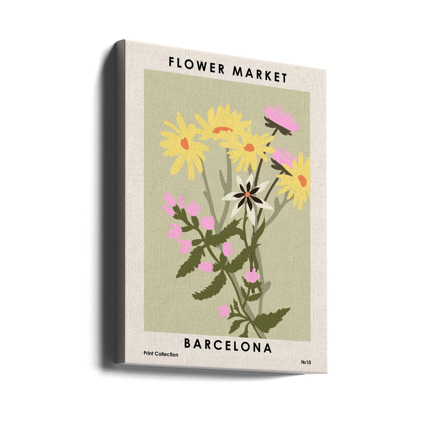 Blomstermarknaden i Barcelona | Canvas