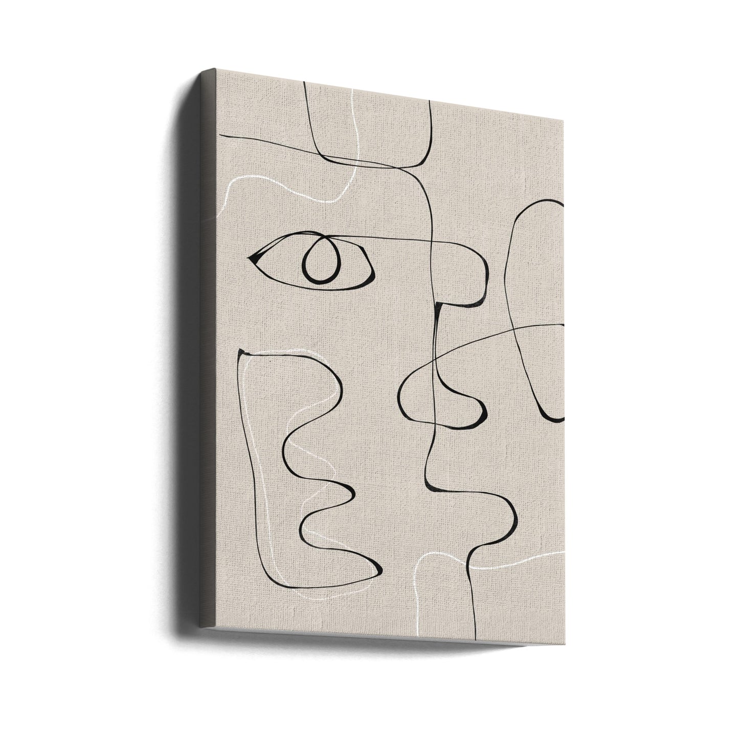 Rostro abstracto n.º 2. | Impresiones en Lienzo
