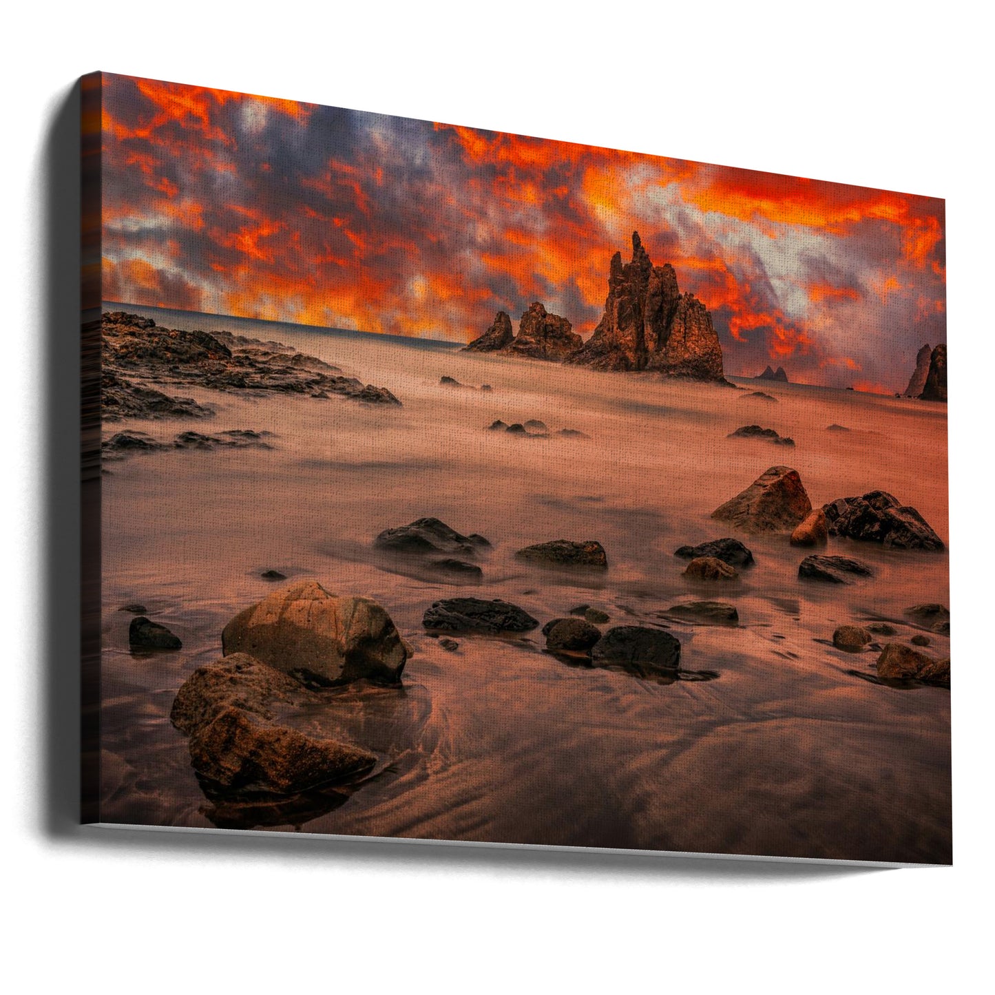 Atardecer canario | Impresiones en Lienzo