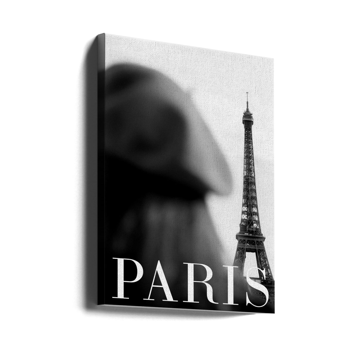 Parijs Tekst 4 | Canvasprints