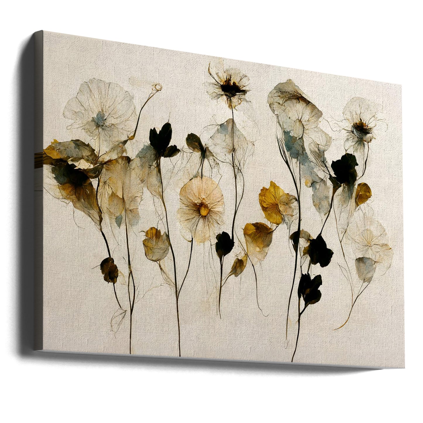 Beautiful Dry Flowers | Canvas