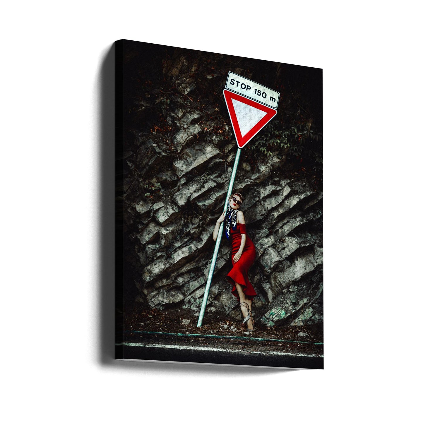Fermata Eleganza Rossa | Stampe su Tela