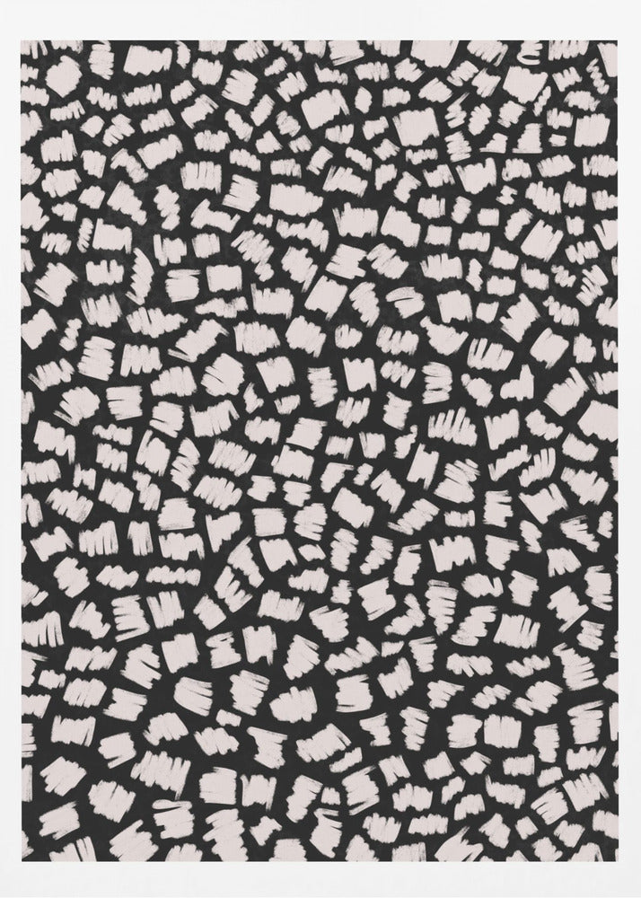 Monochrome Whirls | Poster
