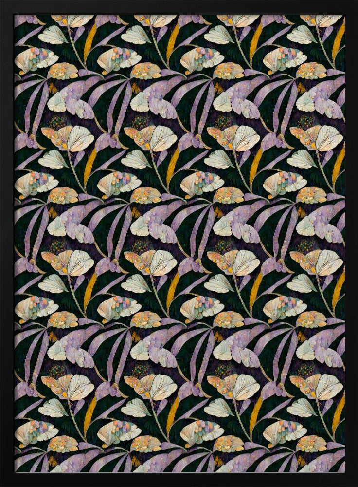 Blommig gobeläng | Poster