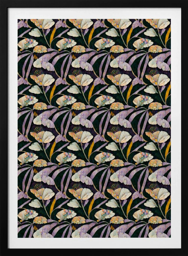 Blommig gobeläng | Poster