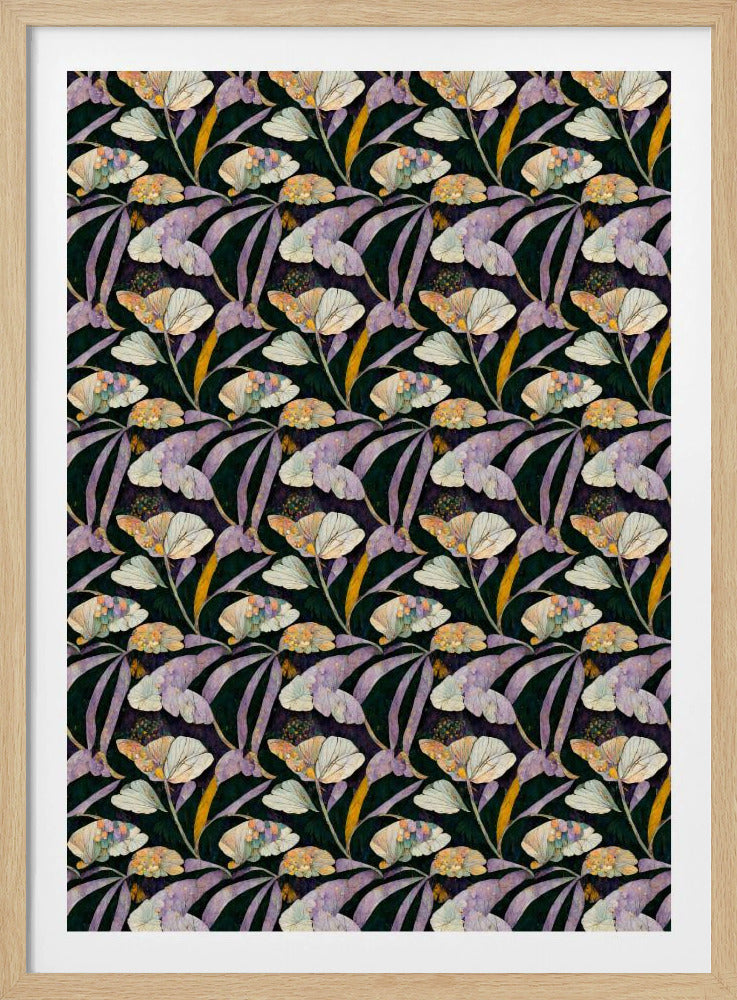 Blommig gobeläng | Poster