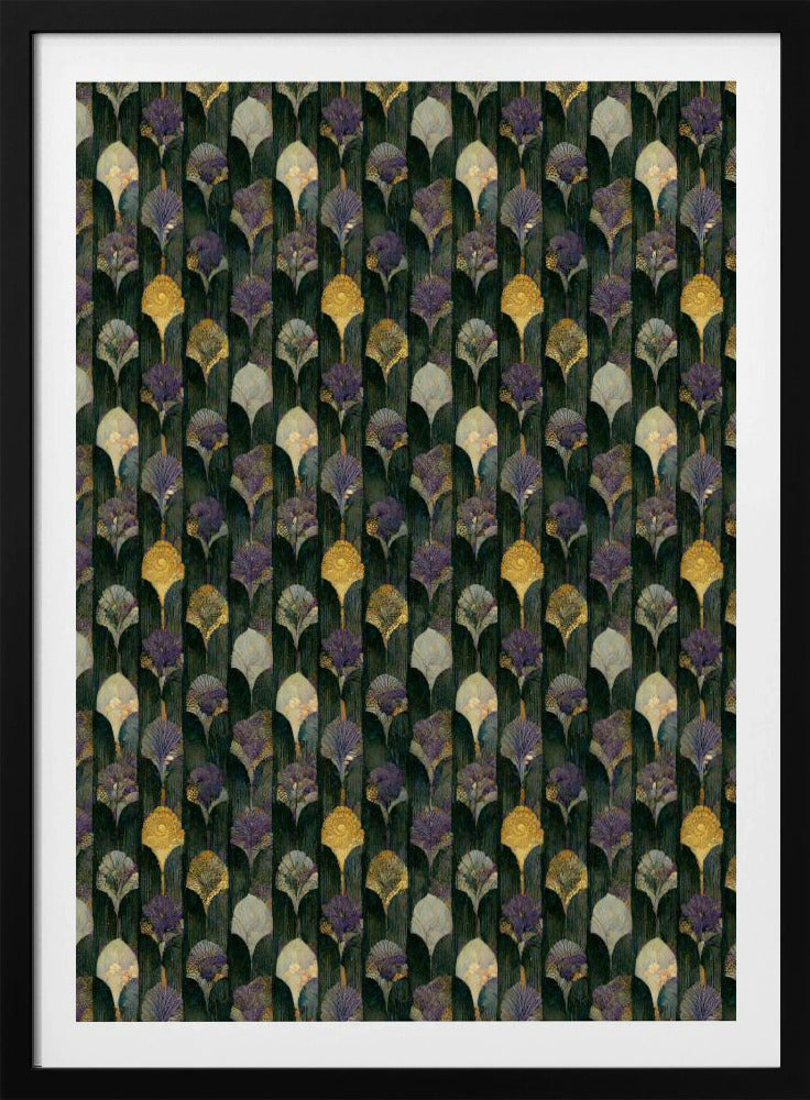 Utsmyckad blomning | Poster