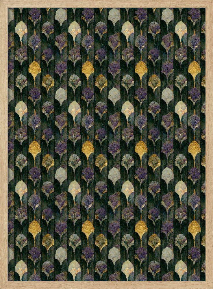 Utsmyckad blomning | Poster