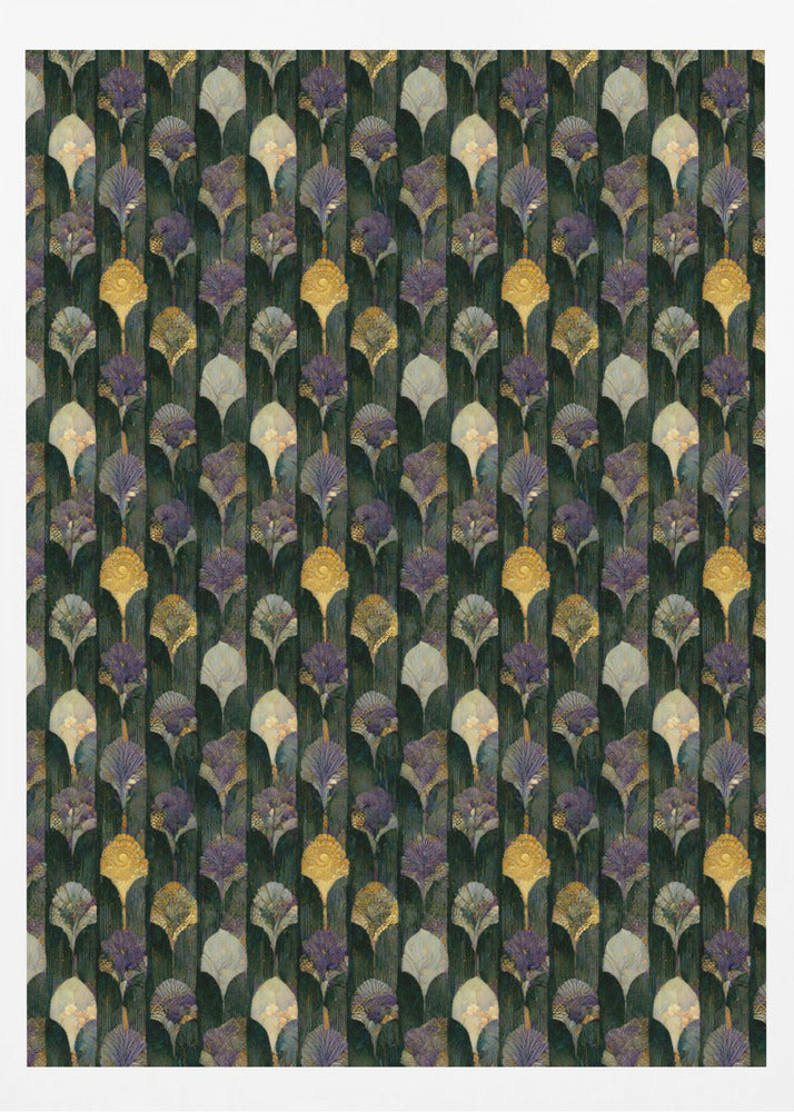 Utsmyckad blomning | Poster