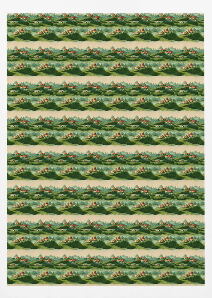 Endless Green Hills | Poster