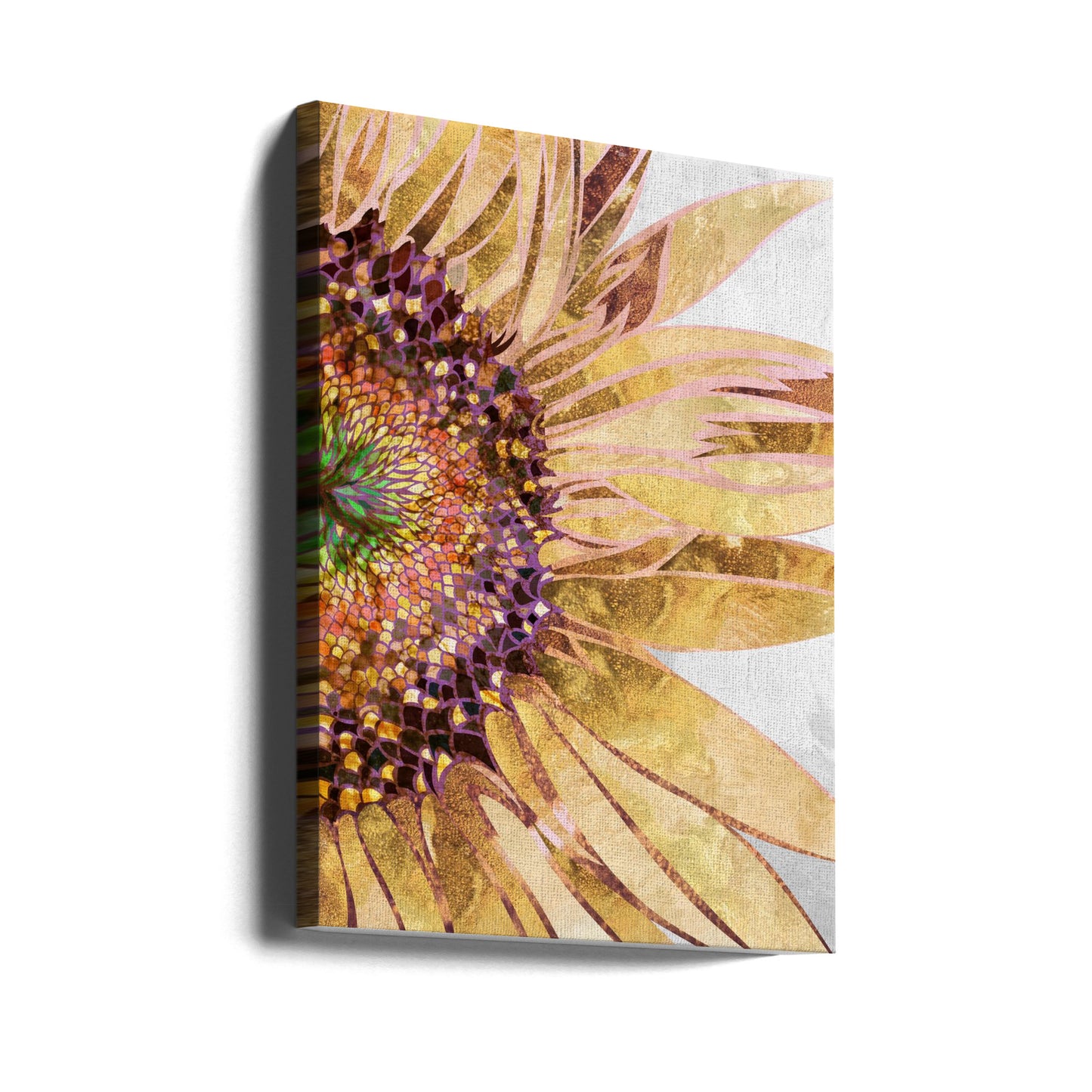 Girasol dorado | Impresiones en Lienzo