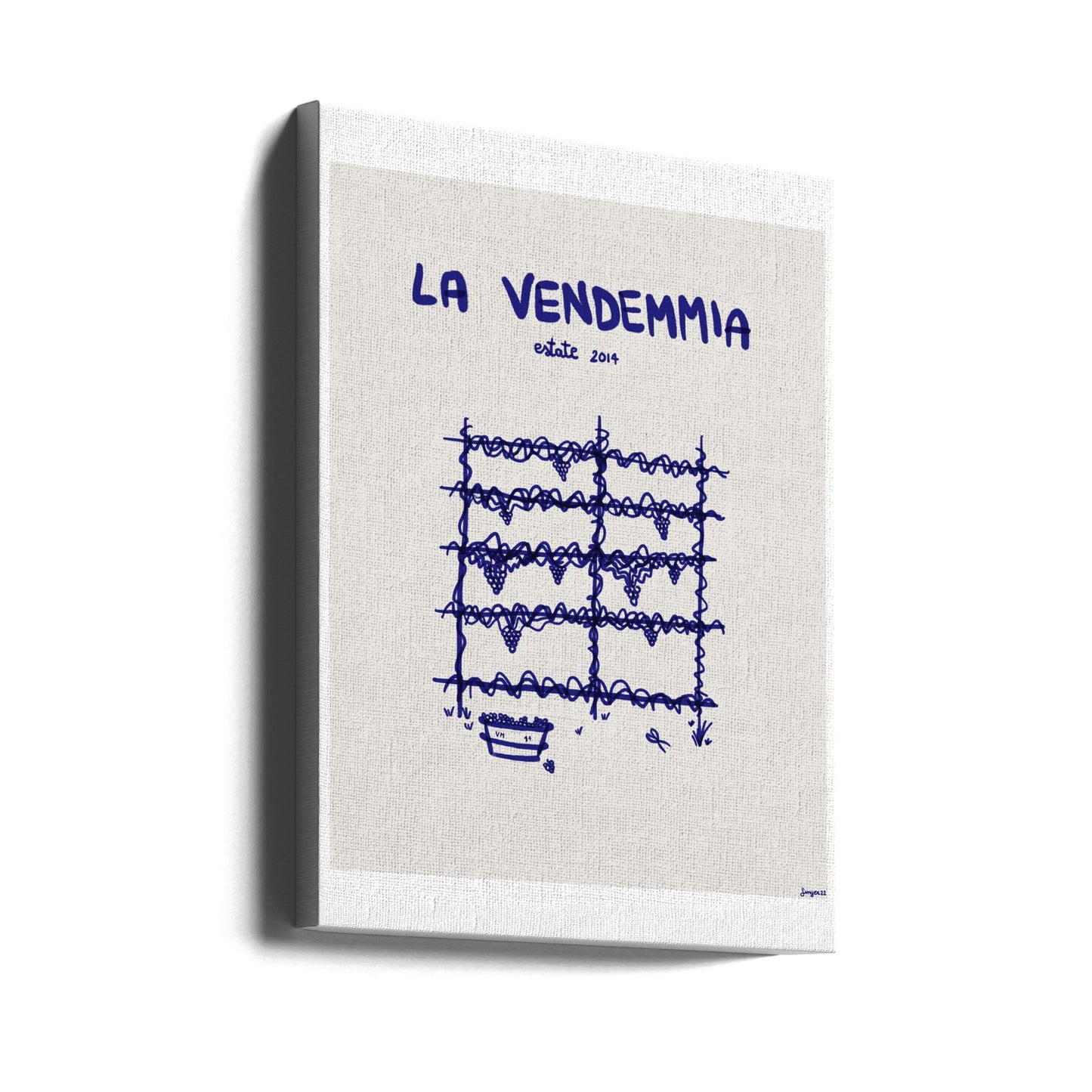 La vendimia Impresiones en Lienzo