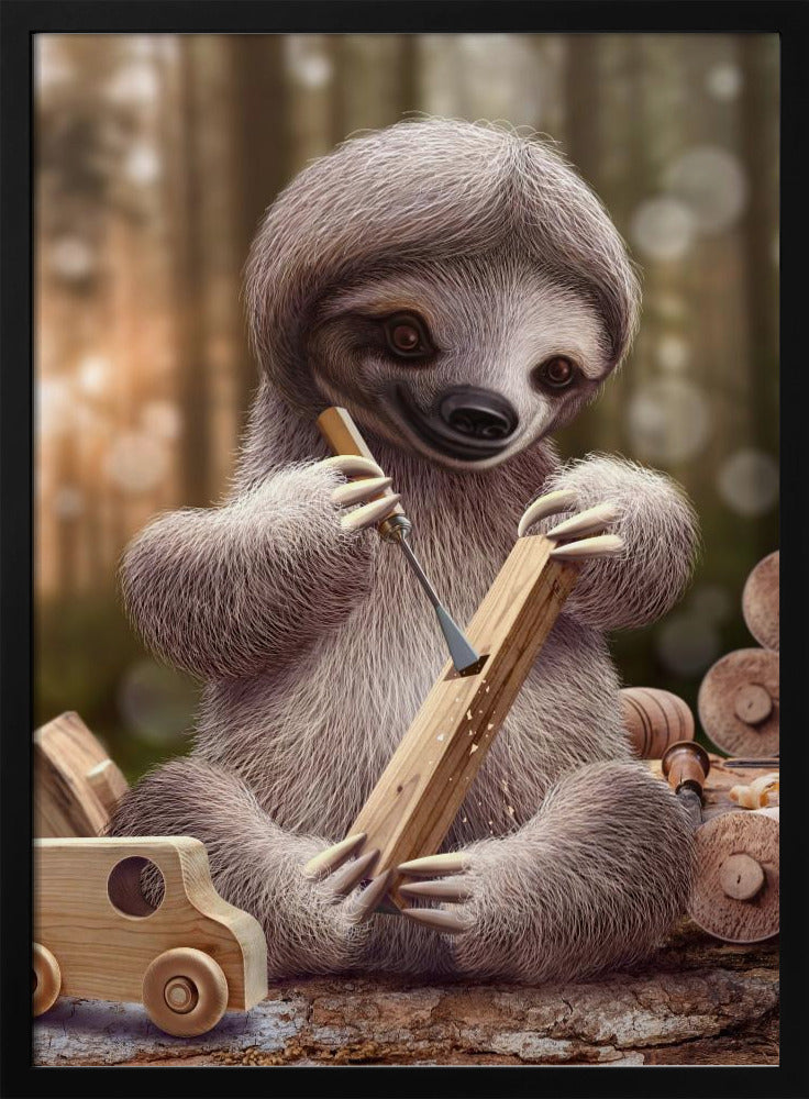 SLOTH THE TOY MAKER | Poster