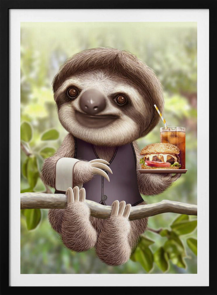 SLOTH ONTREE DELIVERY | Poster