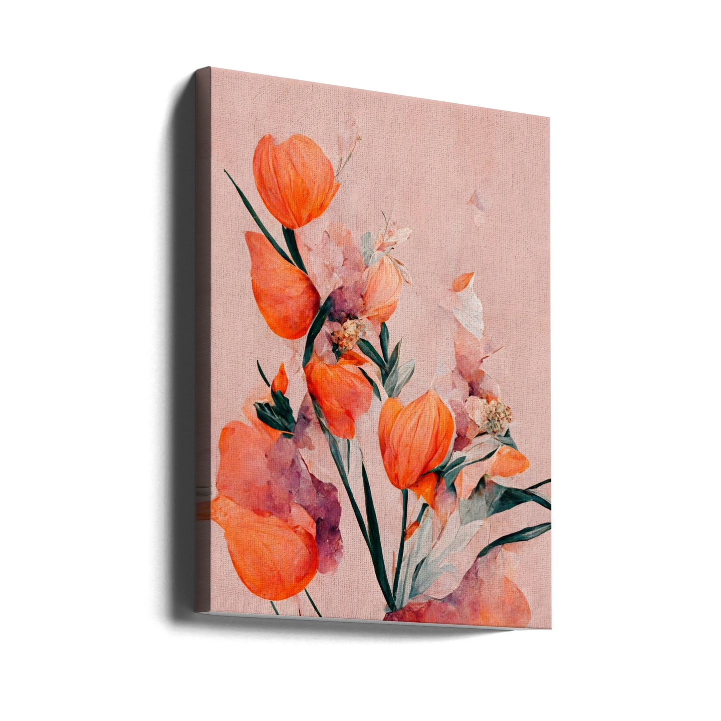 Orange Tulpen | Leinwand-Bilder