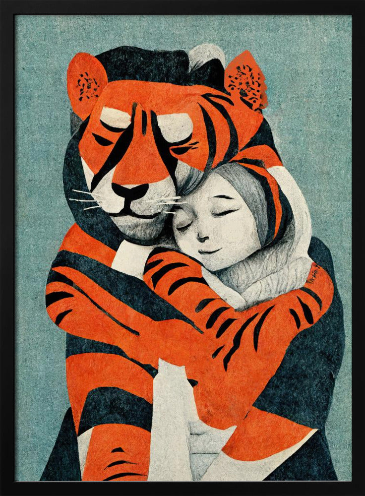 Tiger's Embrace | Poster