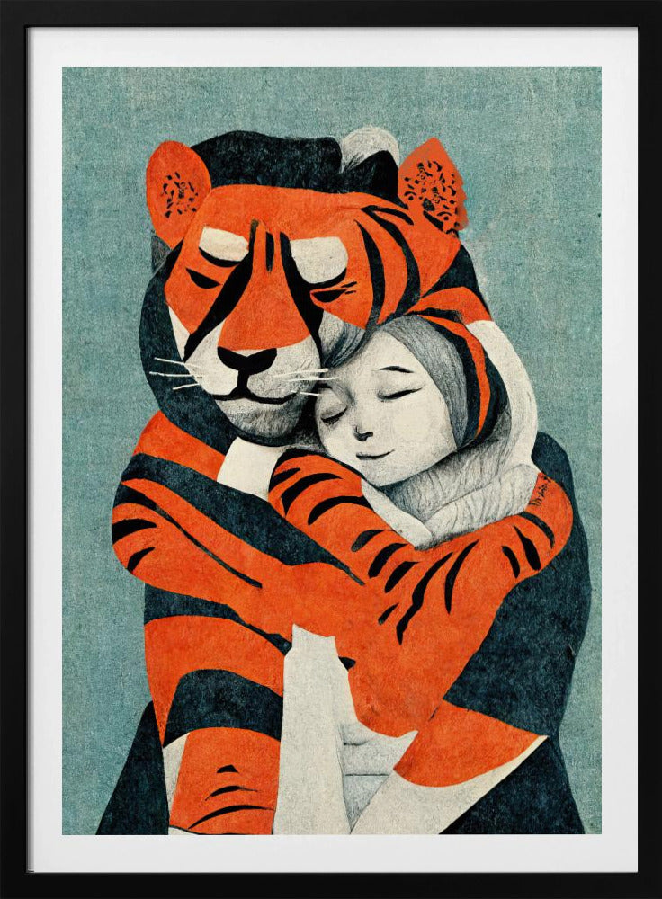 Tiger's Embrace | Poster