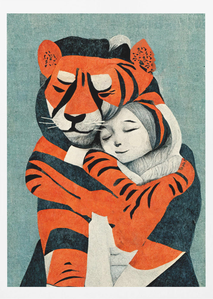 Tiger's Embrace | Poster