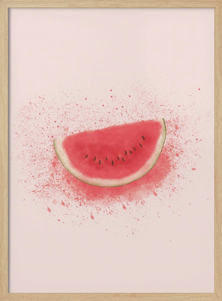 Salpicadura de sandía | Posters - Impresiones de Arte