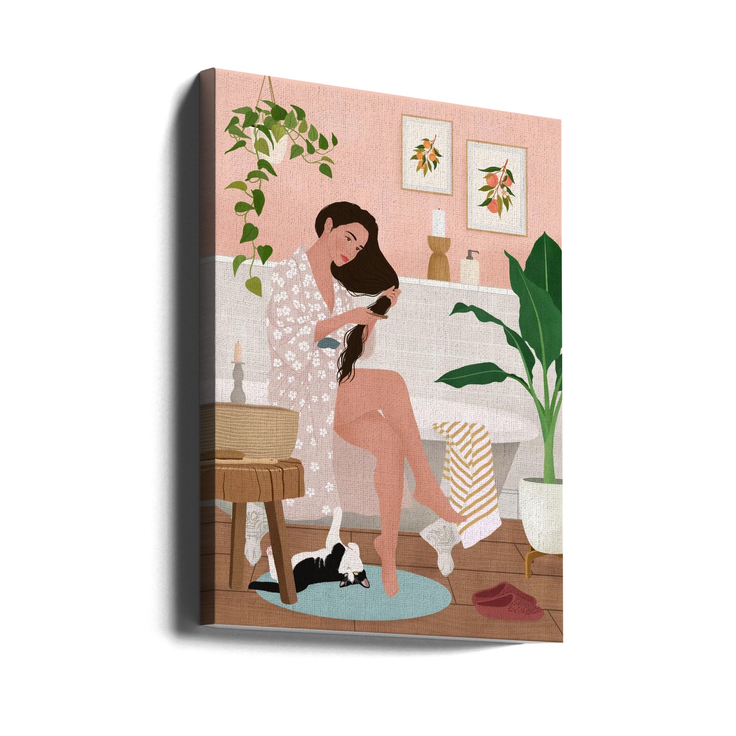 Après un bain | Tableaux sur Toile