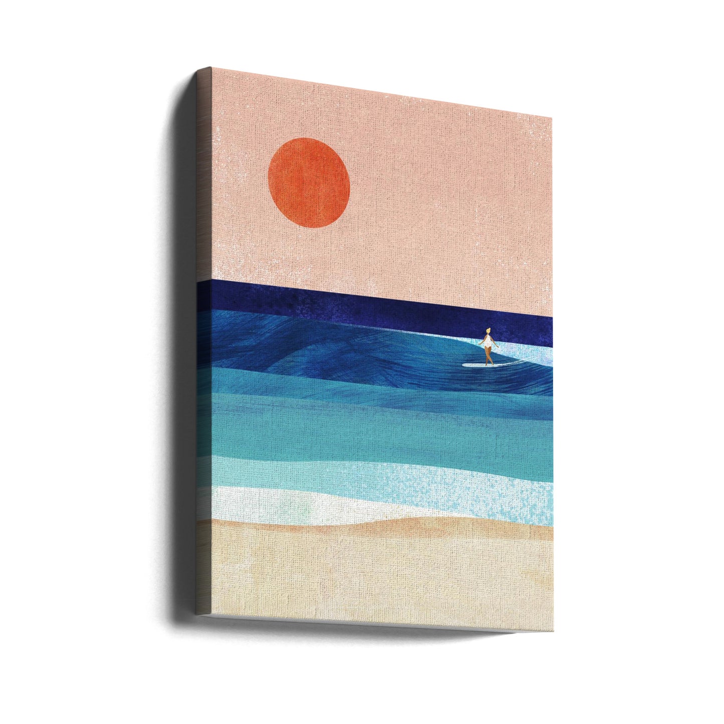 Chica surfista | Impresiones en Lienzo