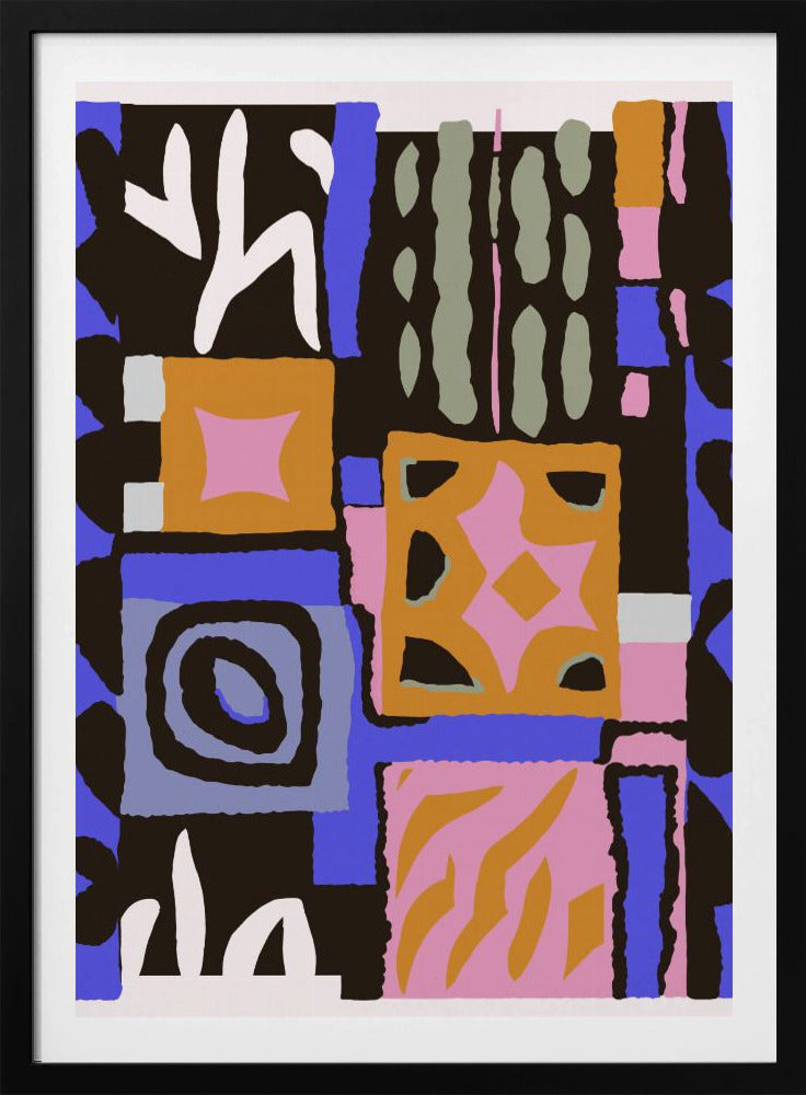 Färgglad geometri | Poster