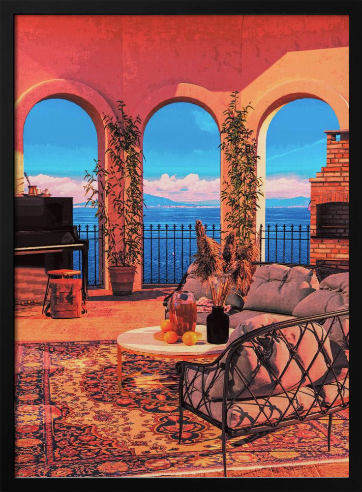 Terraza del piano | Posters - Impresiones de Arte
