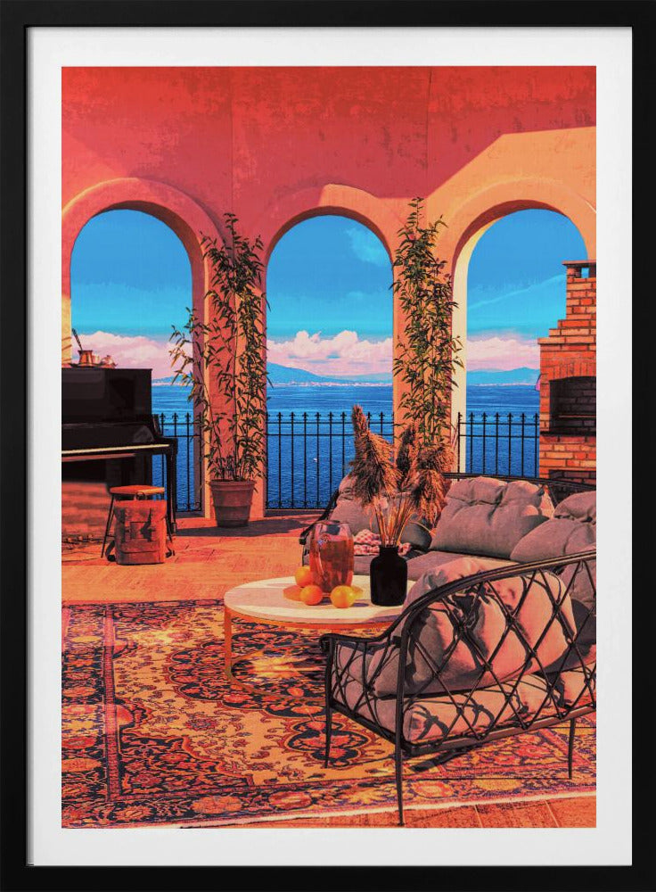 Terraza del piano | Posters - Impresiones de Arte