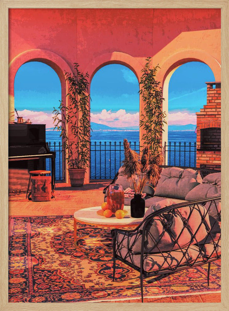 Terraza del piano | Posters - Impresiones de Arte