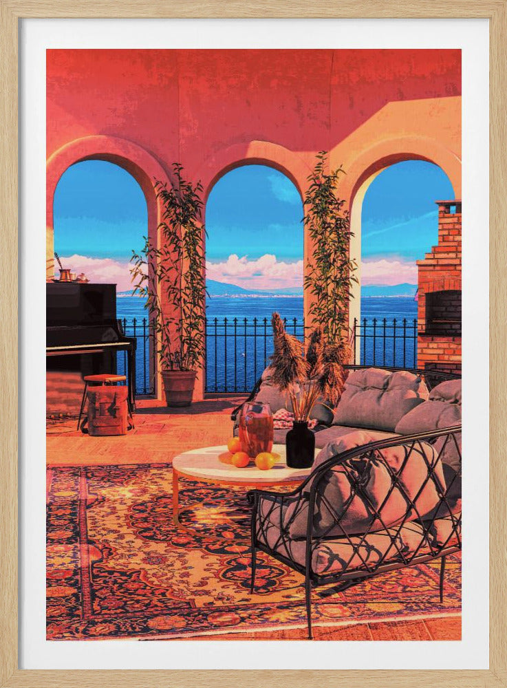 Terraza del piano | Posters - Impresiones de Arte