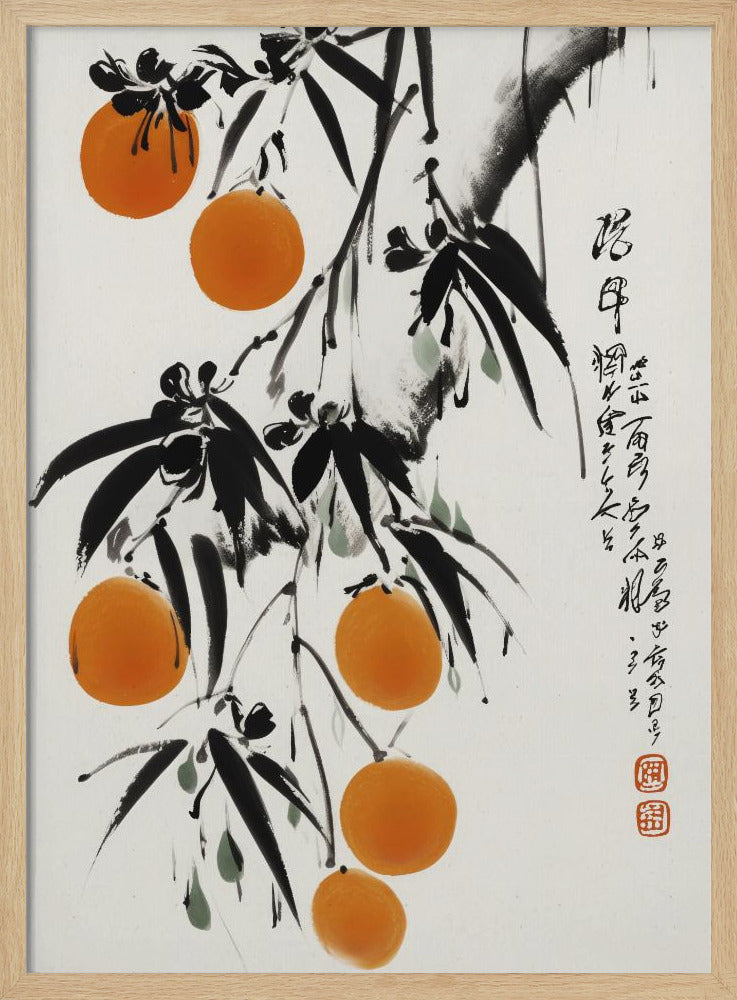 Japanska apelsiner | Poster